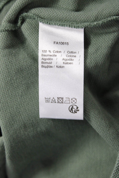 Lacoste Mens Cotton Collar Short Sleeve Polo Shirt Hunter Green Size 2XL