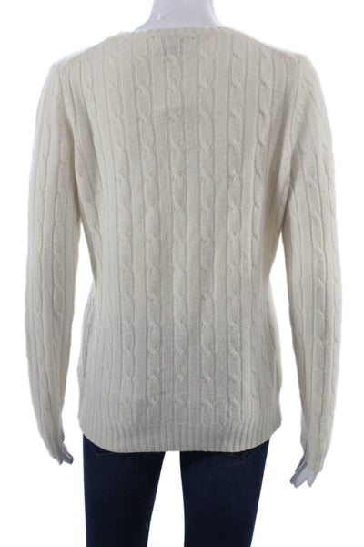 Vineyard Vines Unisex Pullover Sweater Beige Mohair Alpaca Blend Size M