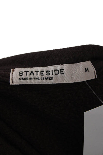 Stateside Women Brown Pullover Sweatshirts Long Sleeve Size M