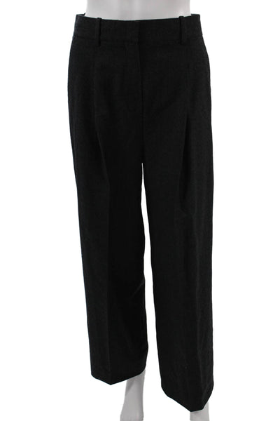 Theory Mens Dress Pants Black 100% Virgin Wool Classic Size 4
