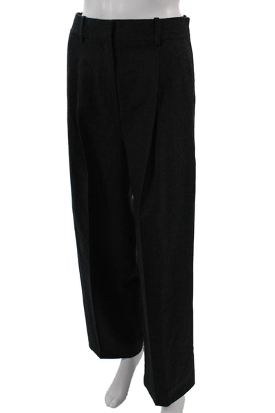 Theory Mens Dress Pants Black 100% Virgin Wool Classic Size 4