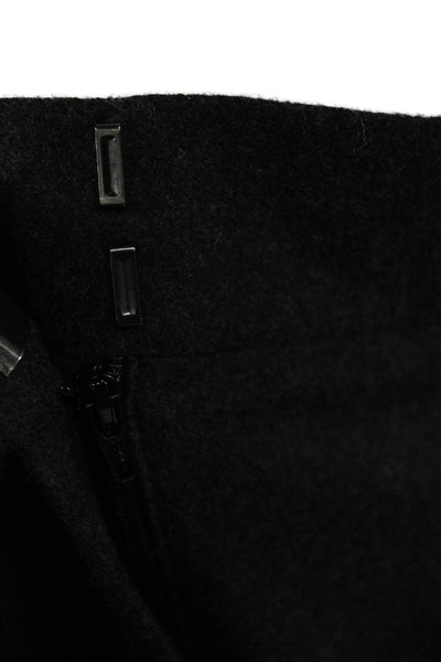 Theory Mens Dress Pants Black 100% Virgin Wool Classic Size 4