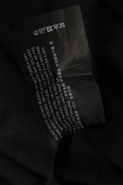 Theory Mens Dress Pants Black 100% Virgin Wool Classic Size 4