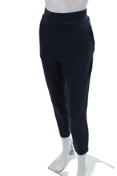 MPG Women Dark Blue Cropped Ankle Pants Size M