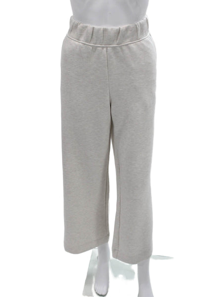 MPG Women Cropped Sweatpants Gray Size M