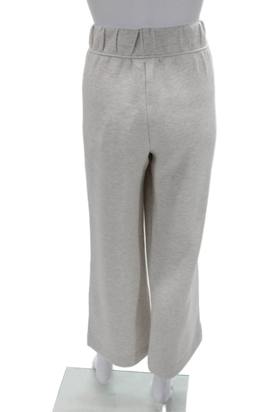MPG Women Cropped Sweatpants Gray Size M