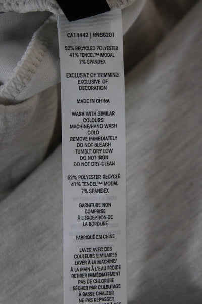 MPG Women Cropped Sweatpants Gray Size M