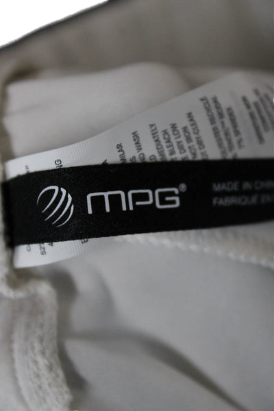 MPG Women Cropped Sweatpants Gray Size M