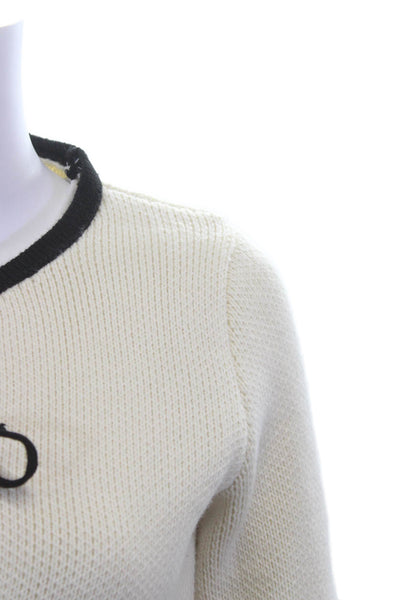 Zara Women Cardigan Beige Wool Alpaca Tie Neck Long Sleeve Size S