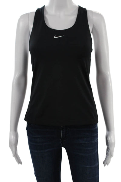 Nike Women Basic Black Sleeveless Tank Top Sports Size S