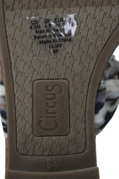 Circus by Sam Edelman Womens Cliff Thong Sandals White Size 6.5