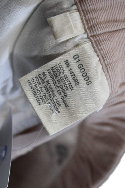 G1 All Purpose Goods Womens Cropped Chino Pants Beige Cotton Size 4