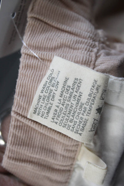 G1 All Purpose Goods Womens Cropped Chino Pants Beige Cotton Size 4