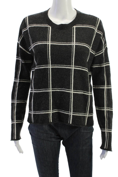 Madewell Unisex Black Pullover Sweater Merino Wool Alpaca Size S