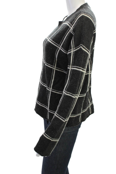 Madewell Unisex Black Pullover Sweater Merino Wool Alpaca Size S