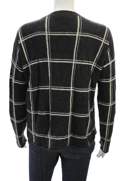 Madewell Unisex Black Pullover Sweater Merino Wool Alpaca Size S