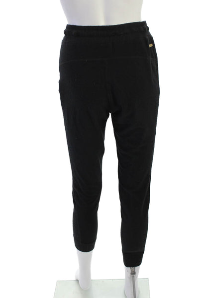 ALALA Womens Drawstring Waist Jogger Sweatpants Black Size Extra Small