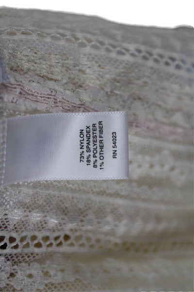 Banana Republic Womens Beige V Neck Cap Sleeve Bohemian Blouse Size S