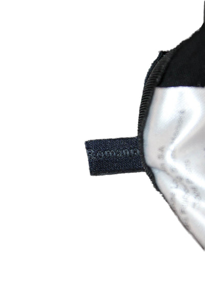 Lanvin Mens Cropped Ankle Dress Pants Black Wool Button Size 50