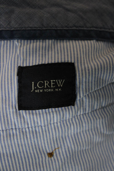 J Crew Mens Light Blue Cotton Chino Shorts Size 34W