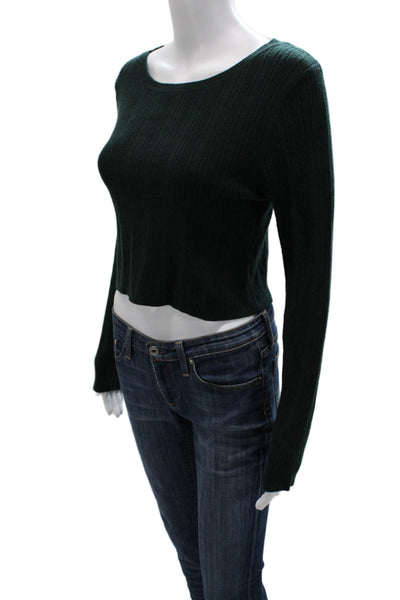 House of Harlow 1960 Unisex Green Pullover Sweater Long Sleeve Size M