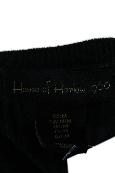 House of Harlow 1960 Unisex Green Pullover Sweater Long Sleeve Size M