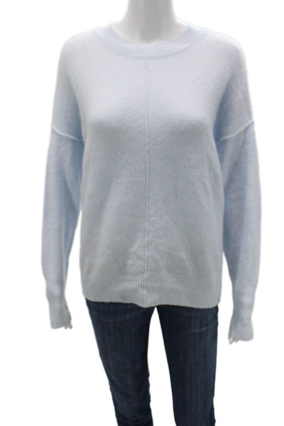Vince Camuto Unisex Light Blue Pullover Crew Neck Long Sleeve Sweater Size S