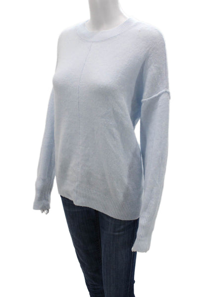 Vince Camuto Unisex Light Blue Pullover Crew Neck Long Sleeve Sweater Size S