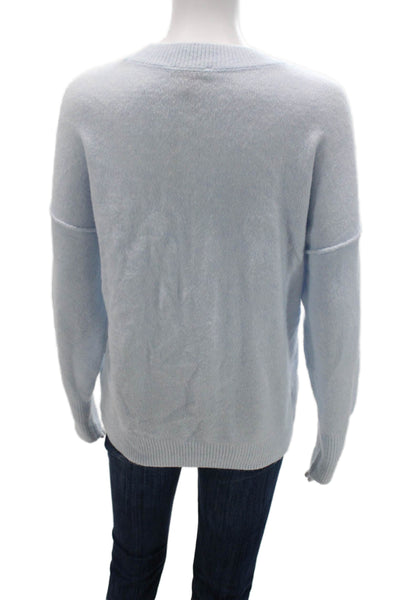 Vince Camuto Unisex Light Blue Pullover Crew Neck Long Sleeve Sweater Size S