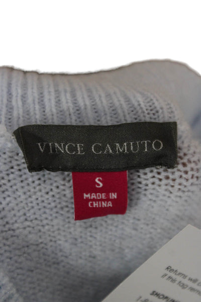 Vince Camuto Unisex Light Blue Pullover Crew Neck Long Sleeve Sweater Size S