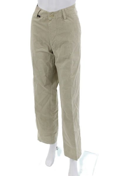 Ems Of Masons Mens Chino Khaki Pants Beige Cotton Button Size 48