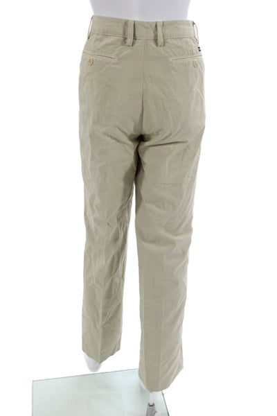 Ems Of Masons Mens Chino Khaki Pants Beige Cotton Button Size 48