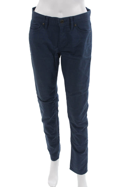 Patagonia Unisex Chino Pants Dark Blue Organic Cotton Inseam 30 Size 2