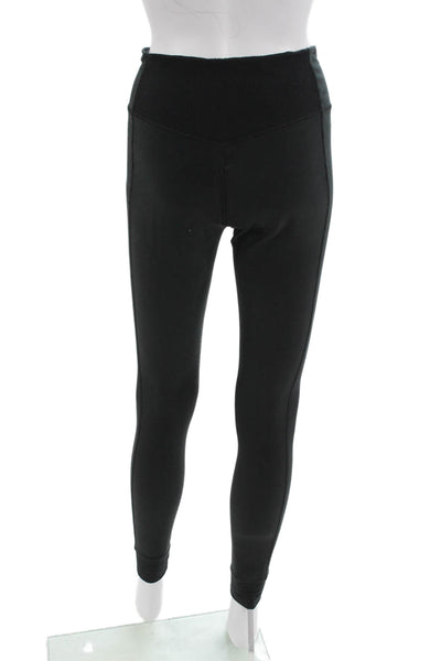 Nike Womens Ankle Leggings Black Polyester Blend Sports Size S