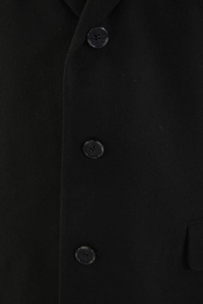 Fioravanti Mens Green 100% Wool Collared Blazer Button Long Sleeve Size 38