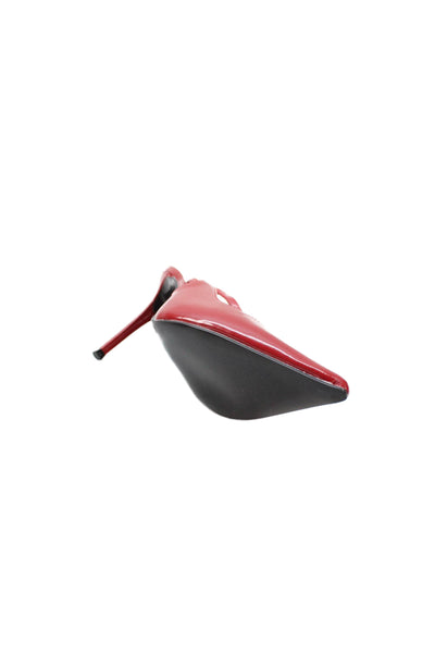 Steve Madden Womens Pointed Toe Reyes Slingbacks Pumps Red Size 9.5 Medium
