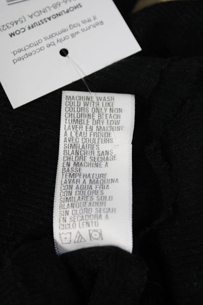 Standard James Perse Womens Straight Pencil Long Black Skirt Size 1