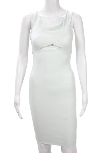 Bec & Bridge Womens Bodycon Sheath Light Blue Knee Length Dress Size 2
