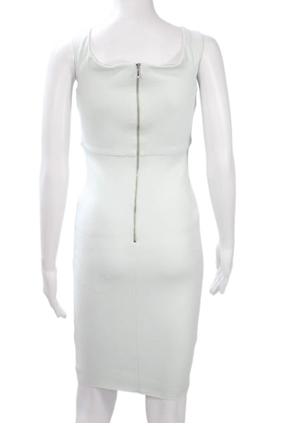 Bec & Bridge Womens Bodycon Sheath Light Blue Knee Length Dress Size 2