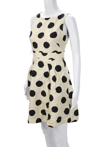 Banana Republic Women Fit & Flare Sundress Beige Cashmere Sleeveless Mini Size 0