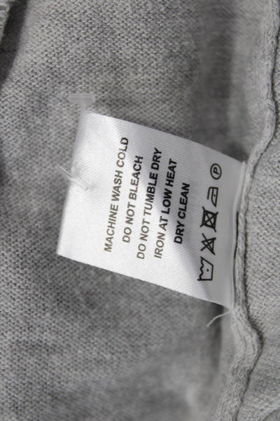 One Grey Day Women Basic Gray Sleeveless Round Neck Tank Size XS