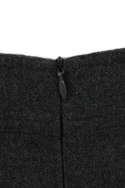 Laundry by Shelli Segal Women Mini Pencil Skirt Dark Gray Size 4