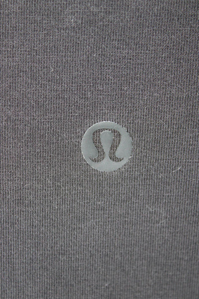 Lululemon Women Black Basic T-Shirt Crew Neck Short Sleeve Size S