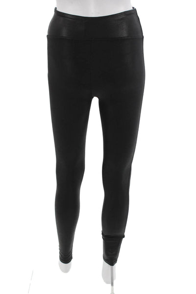 Spanx Women Ankle Jeggings Black Petites Size S