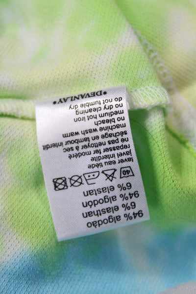 Lacoste Women Green Linen Polo Collared Short Sleeve Basic Size 42