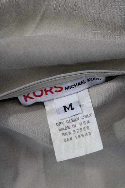 KORS Michael Kors Womens Silk Shrug Taupe Size 76X30"