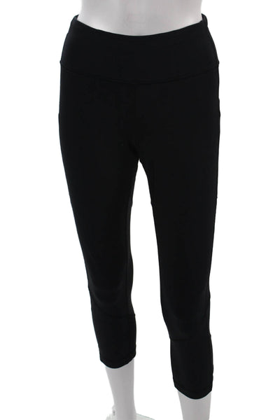 Lululemon Women Capri Cropped Leggings Black Size 8