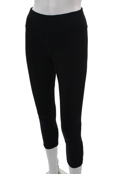 Lululemon Women Capri Cropped Leggings Black Size 8
