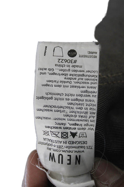 Neuw Men's Brown Chino Pants Army Size 34