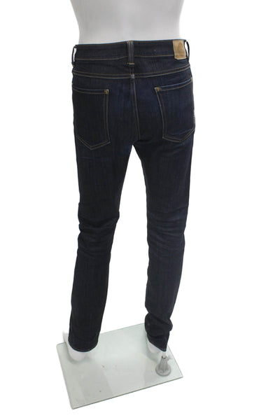 Neuw Mens Skinny Dark Blue Jeans Size 34